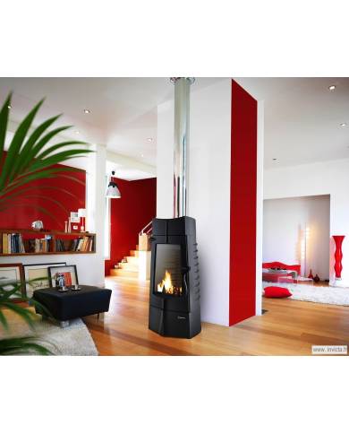 comprar Estufa de leña en fundición Chamane 10kW. Invicta de - Estufas y calderas de leña