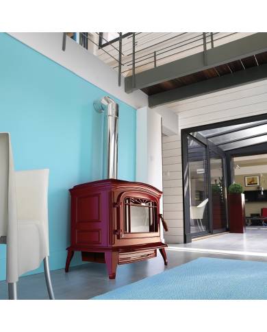 comprar Estufa de leña en fundición Bradford 9kW. Invicta de - Estufas y calderas de leña