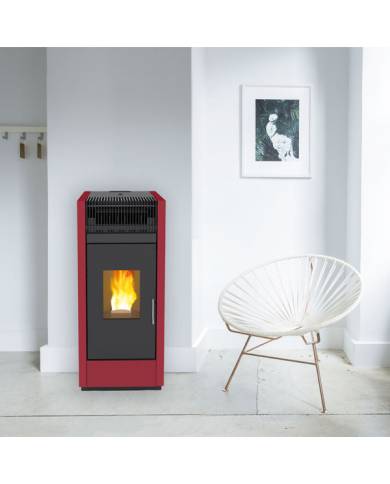 Estufa Pellets Yumbo 11.3Kw color negro. EOSS Estufa Pellets Yumbo 11.3Kw color negro. EOSS