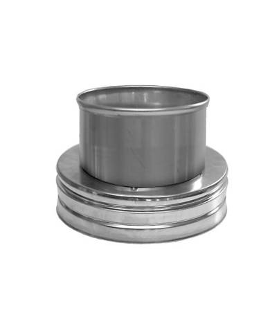 comprar Adaptador DP-SP. Acoplamiento de doble pared a simple pared inox 316L-304. Ø200mm. Dinak de DINAK - Tubos humos simple pared comprar Adaptador DP-SP. Acoplamiento de doble pared a simple pared inox 316L-304. Ø200mm. Dinak de DINAK - Tubos humos simple pared