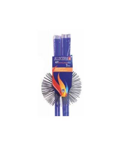 comprar Kit Eco para deshollinar: erizo de acero Ø250mm + 7m de vara. M7003 Alixena de ALIXENA - Acesorios chimeneas comprar Kit Eco para deshollinar: erizo de acero Ø250mm + 7m de vara. M7003 Alixena de ALIXENA - Acesorios chimeneas
