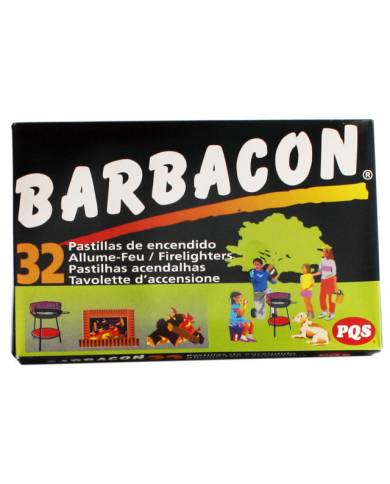 Pastilla de encendido Barbacon 32 pastillas. PQS Pastilla de encendido Barbacon 32 pastillas. PQS