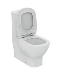 Asiento y tapa fina con cierre amortiguado para inodoro Tesi Aquablade®. T352701 Ideal Standard