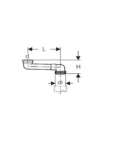 comprar Manguito inodoro codo en S de PVC Ø90-Ø100mm. 105.6mm. R.388.31 GeberitI de - Latiguillos y manguitos