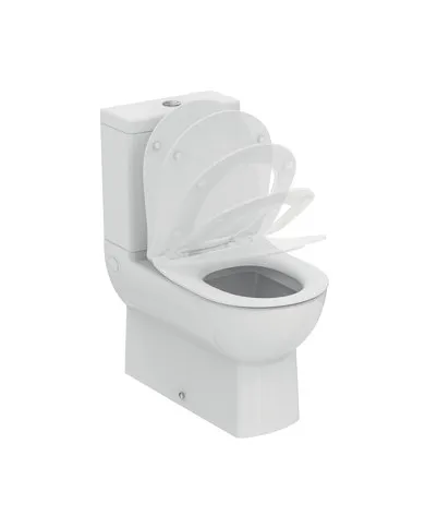 comprar Pack inodoro completo adosado Eurovit : Taza + tanque completo + tapa amortiguada. T443601 Ideal Standard de Ideal Standard - Sanitarios