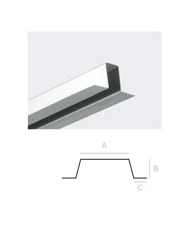 comprar Rastrel teja metálico Omega 20x30x20 - 3000x0.60mm. 1OME203020-06 Egaperfil de EGAPERFIL - Accesorios cubiertas y fachada comprar Rastrel teja metálico Omega 20x30x20 - 3000x0.60mm. 1OME203020-06 Egaperfil de EGAPERFIL - Accesorios cubiertas y fachada