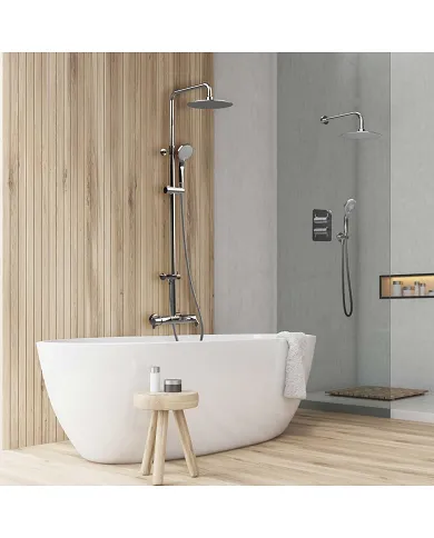 comprar Columna baño / ducha Blautherm. Termostática y telescópica. 9456RP300 Ramon Soler de RAMON-SOLER - Griferia