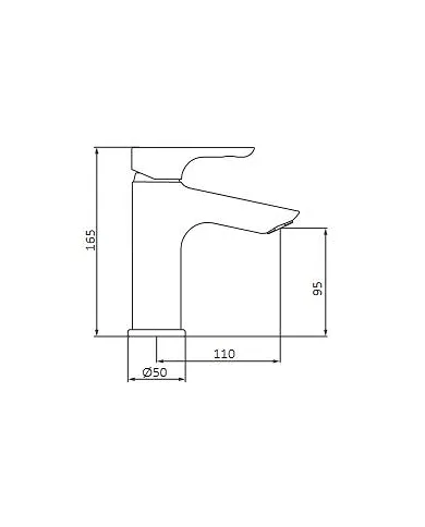 comprar Grifo monomando lavabo Tender M. Ref 910900 GRB de GROBER - Griferia