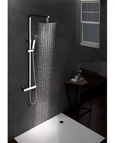 comprar Columna de ducha termostática y extensible Vigo. BTV013 Imex de Imex Products - Griferia