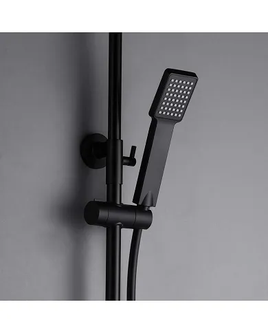 comprar Columna de ducha extensible negro mate Art. BDAR025/NG Imex de Imex Products - Griferia