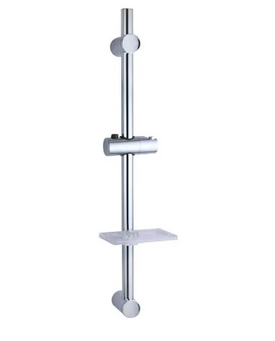 comprar Barra de ducha Moon inox 75cm con jabonera. 14M00N JLH de - Griferia comprar Barra de ducha Moon inox 75cm con jabonera. 14M00N JLH de - Griferia