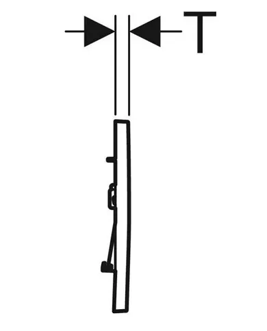 comprar Pulsador Sigma 30 Doble descarga Cromado Brillante. R.115.88.KH1 Geberit de GEBERIT - Complementos de baño