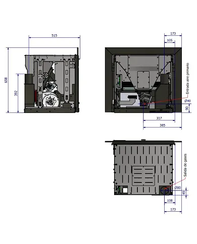 comprar Insertable Plettets Ulyses 10 kw. Ferlux de - Chimeneas comprar Insertable Plettets Ulyses 10 kw. Ferlux de - Chimeneas