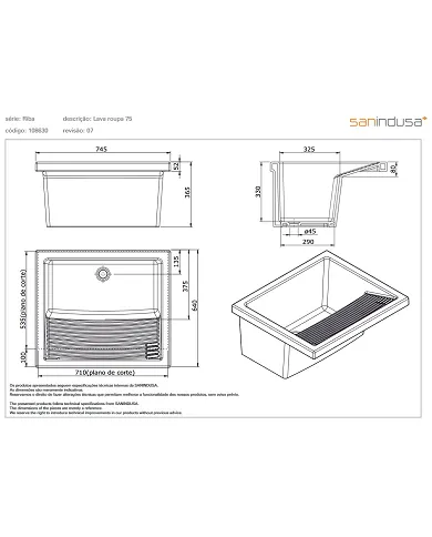 comprar Lavadero Riba 75. Unisan de UNISAN - Lavaderos comprar Lavadero Riba 75. Unisan de UNISAN - Lavaderos