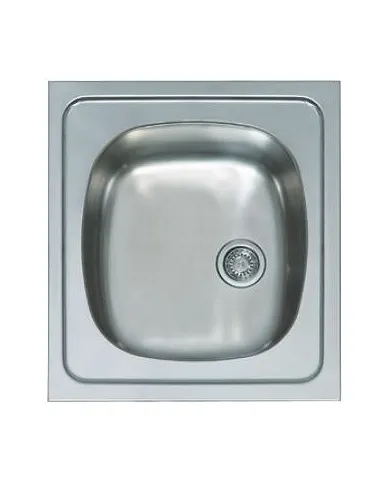 comprar Fregadero inox cuadrado Ares 1S 45x51cm "VG" encastrable PRACTIC 690033 de - Lavaderos comprar Fregadero inox cuadrado Ares 1S 45x51cm "VG" encastrable PRACTIC 690033 de - Lavaderos