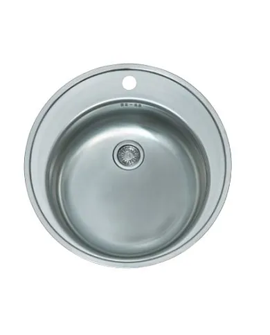 comprar Fregadero inox redondo Roma 1S 51cm "VG" encastrable PRACTIC 690202 de - Lavaderos comprar Fregadero inox redondo Roma 1S 51cm "VG" encastrable PRACTIC 690202 de - Lavaderos