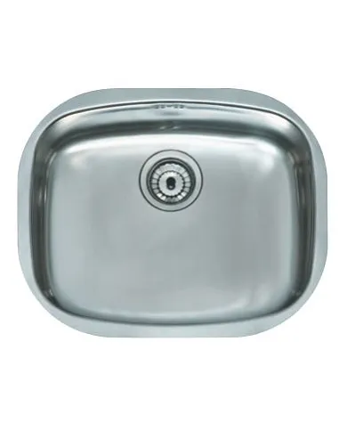 comprar Fregadero inox redondo Hermes 1S 50x40.50cm "VG" bajo encimera PRACTIC 690410 de - Lavaderos comprar Fregadero inox redondo Hermes 1S 50x40.50cm "VG" bajo encimera PRACTIC 690410 de - Lavaderos