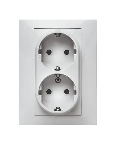 comprar Doble Base Tt Lateral 9125 Empotrar 16A de FAMATEL - Bases comprar Doble Base Tt Lateral 9125 Empotrar 16A de FAMATEL - Bases