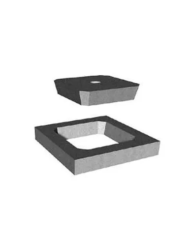 comprar Tapa y marco para arqueta de hormigón 40x40cm. Montero de - Arquetas Hormigon comprar Tapa y marco para arqueta de hormigón 40x40cm. Montero de - Arquetas Hormigon