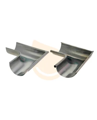 comprar Inglete canalón semicircular 333 Exterior de acero galvanizado. Modelo Nº10 OTM de OTM-CANALON - Canalon comprar Inglete canalón semicircular 333 Exterior de acero galvanizado. Modelo Nº10 OTM de OTM-CANALON - Canalon