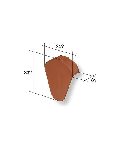 comprar Tapón Cumbrera Recto. Q05 La Escandella de ESCANDELLA - Tejas