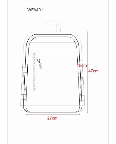 comprar Mochila alta visibilidad de 25 litros. Color naranja. Medida: 24x47x15cm. WFA401Workteam de WORKTEAM - Tela comprar Mochila alta visibilidad de 25 litros. Color naranja. Medida: 24x47x15cm. WFA401Workteam de WORKTEAM - Tela