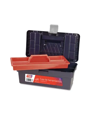 comprar Caja de herramientas con bandeja 290x170x127mm. Modelo 9-12. 110009-10 Tayg de TAYG - Cajas herramientas comprar Caja de herramientas con bandeja 290x170x127mm. Modelo 9-12. 110009-10 Tayg de TAYG - Cajas herramientas