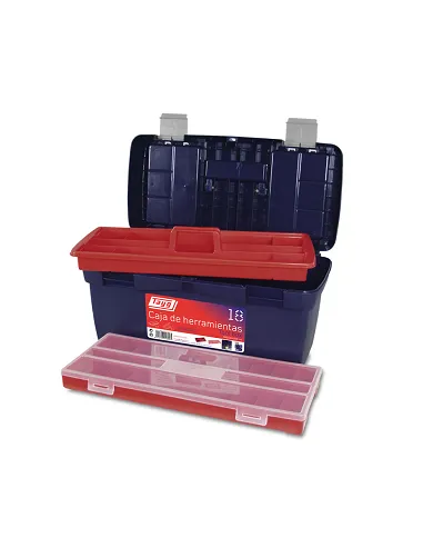 comprar Caja de herramientas con bandeja y estuche 580x290x290mm. Modelo 15-19. 118005-18 Tayg de TAYG - Cajas herramientas