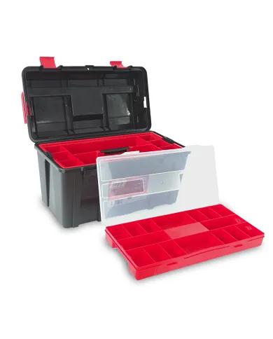 comprar Caja de herramientas con bandeja y estuche 480x258x255mm. Modelo 30-33. 133008-33 Tayg de TAYG - Cajas herramientas