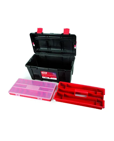 comprar Caja de herramientas con bandeja y estuche 480x258x255mm. Modelo 30-33. 133008-33 Tayg de TAYG - Cajas herramientas