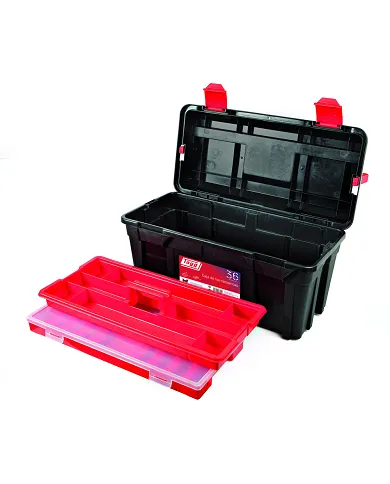 comprar Caja de herramientas con bandeja y estuche 580x258x290mm. Modelo 34-36. 134005-34 Tayg de TAYG - Cajas herramientas