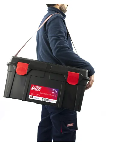 comprar Caja de herramientas con bandeja y estuche 580x258x290mm. Modelo 34-36. 134005-34 Tayg de TAYG - Cajas herramientas