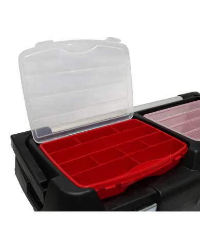 comprar Caja de herramientas con cierres metálicos, bandeja y estuche 500x295x270mm. Modelo 500-E. 134005-34 Tayg de TAYG - Cajas herramientas