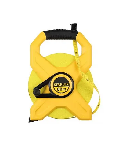 comprar Cinta Métrica fibra de vidrio abierta 60m. 234795 Stanley de STANLEY - Metros, flexometros y cintas