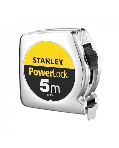 comprar Flexómetro Powerlock® 5m x 25mm. 033195 Stanley de STANLEY - Metros, flexometros y cintas