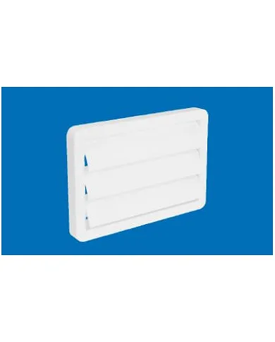 comprar Ventanilla Ext. rectangular antirretorno 174x70mm. Ventilación de ELINSA - Conductos Plastico Ventilacion
