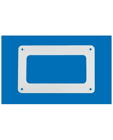 comprar Embellecedor pared rectangular 147x70mm (Ventilación) de ELINSA - Conductos Plastico Ventilacion
