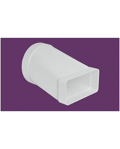 comprar Empalme mixto Ø150mm - 170x90mm (Ventilación) de ELINSA - Conductos Plastico Ventilacion