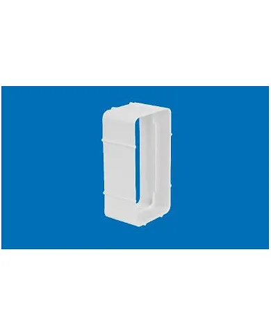 comprar Empalme rectangular 147x70mm (Ventilación) de ELINSA - Conductos Plastico Ventilacion