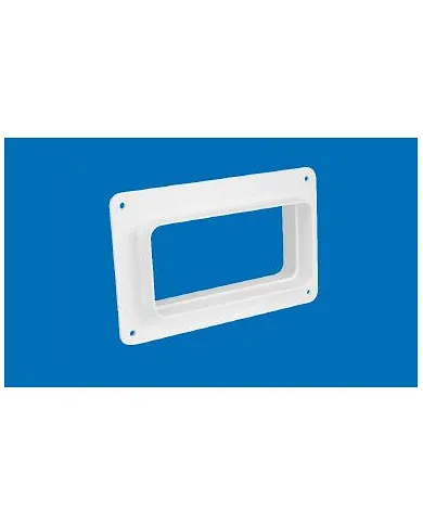 comprar Empalme pared rectangular 147x70mm (Ventilación) de ELINSA - Conductos Plastico Ventilacion