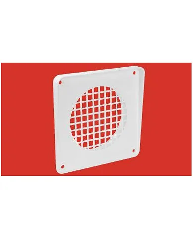 comprar Rejilla exterior redonda Ø100mm (Ventilación) de ELINSA - Conductos Plastico Ventilacion