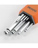 Juego 9 llaves allen acodadas hexagonales. 170609 Alyco Orange