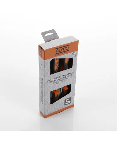 comprar Juego 5 Destornilladores Plano, Recto Y PH. 170448 Alyco Orange de ALYCO-HR - Conjuntos y sets comprar Juego 5 Destornilladores Plano, Recto Y PH. 170448 Alyco Orange de ALYCO-HR - Conjuntos y sets