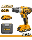 Taladro percutor 18V 60Nm Li-ion 2 (2baterías + maletín). DCD795D2-QW DeWALT