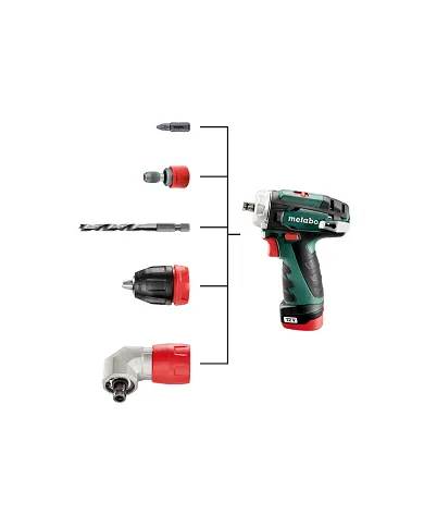 comprar Taladro atornillador PoweMaxx BS Quick Basic de batería. Metabo de - Oulet comprar Taladro atornillador PoweMaxx BS Quick Basic de batería. Metabo de - Oulet