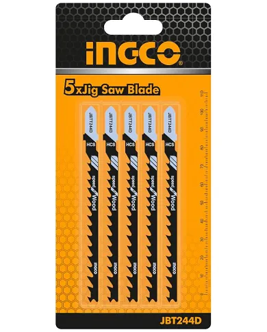 comprar Hoja sierra calar 74mm para madera. (Blíster 5uds). JBT244D Ingco de - Accesorios y recambios