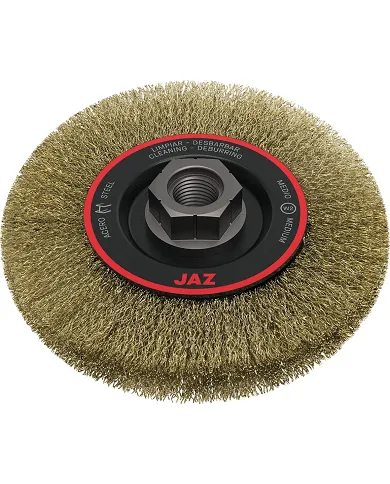 comprar Cepillo para amoladora latonado MC01 HSP 115x0.3xM14 de JAZ - Cepillos