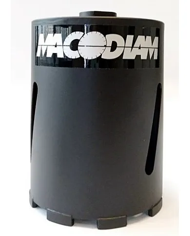 comprar Corona diamantada HTA Ø96x150xM16 Electroportatil + adaptador + broca. Macodiam de MACODIAM - Coronas