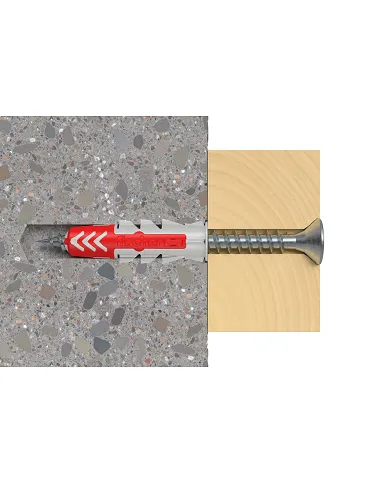 comprar Taco Duopower 06X030 S + Tornillo. 555106 Fischer de FISCHER - Plásticos comprar Taco Duopower 06X030 S + Tornillo. 555106 Fischer de FISCHER - Plásticos