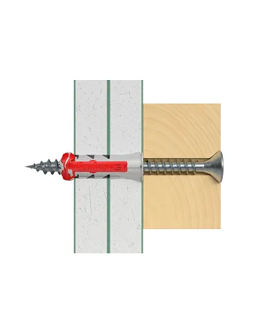 comprar Taco Duopower 08X040 S + Tornillo. 555108 Fischer de FISCHER - Plásticos comprar Taco Duopower 08X040 S + Tornillo. 555108 Fischer de FISCHER - Plásticos